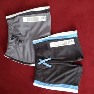 2 pair Baby Toddler Boys Falls Creek Pull On Shorts Size 18 mo 24 mo 2T NWT